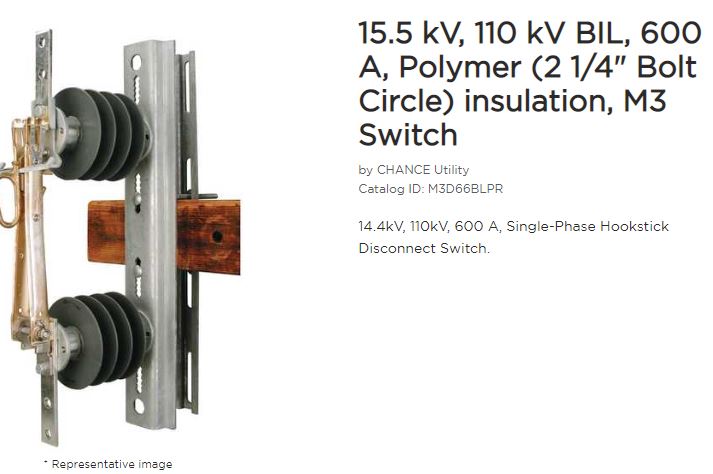 Switch Hook 600A 15kv